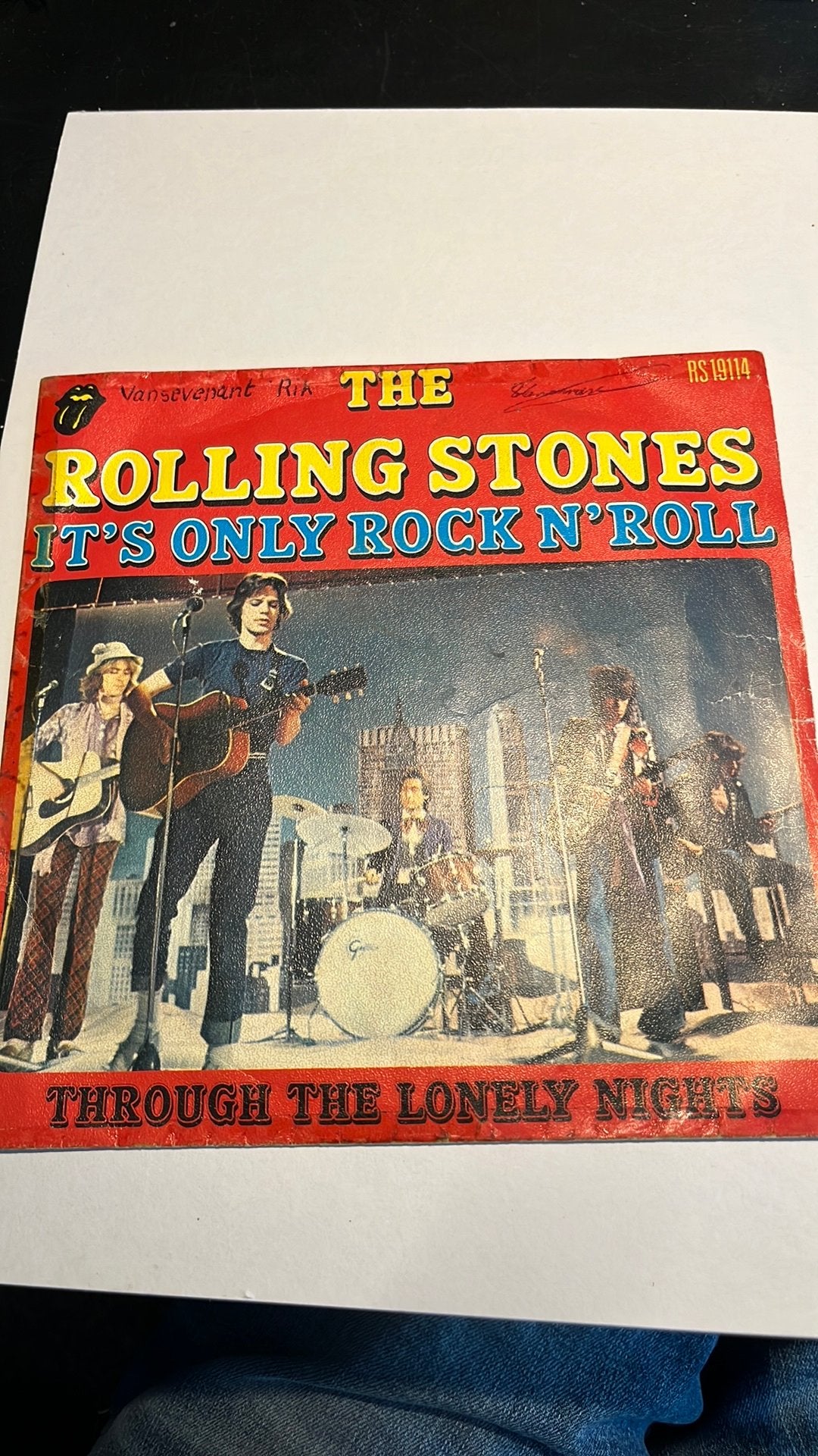 The rolling stones, Cd's en Dvd's, Vinyl Singles, Ophalen of Verzenden, Gebruikt