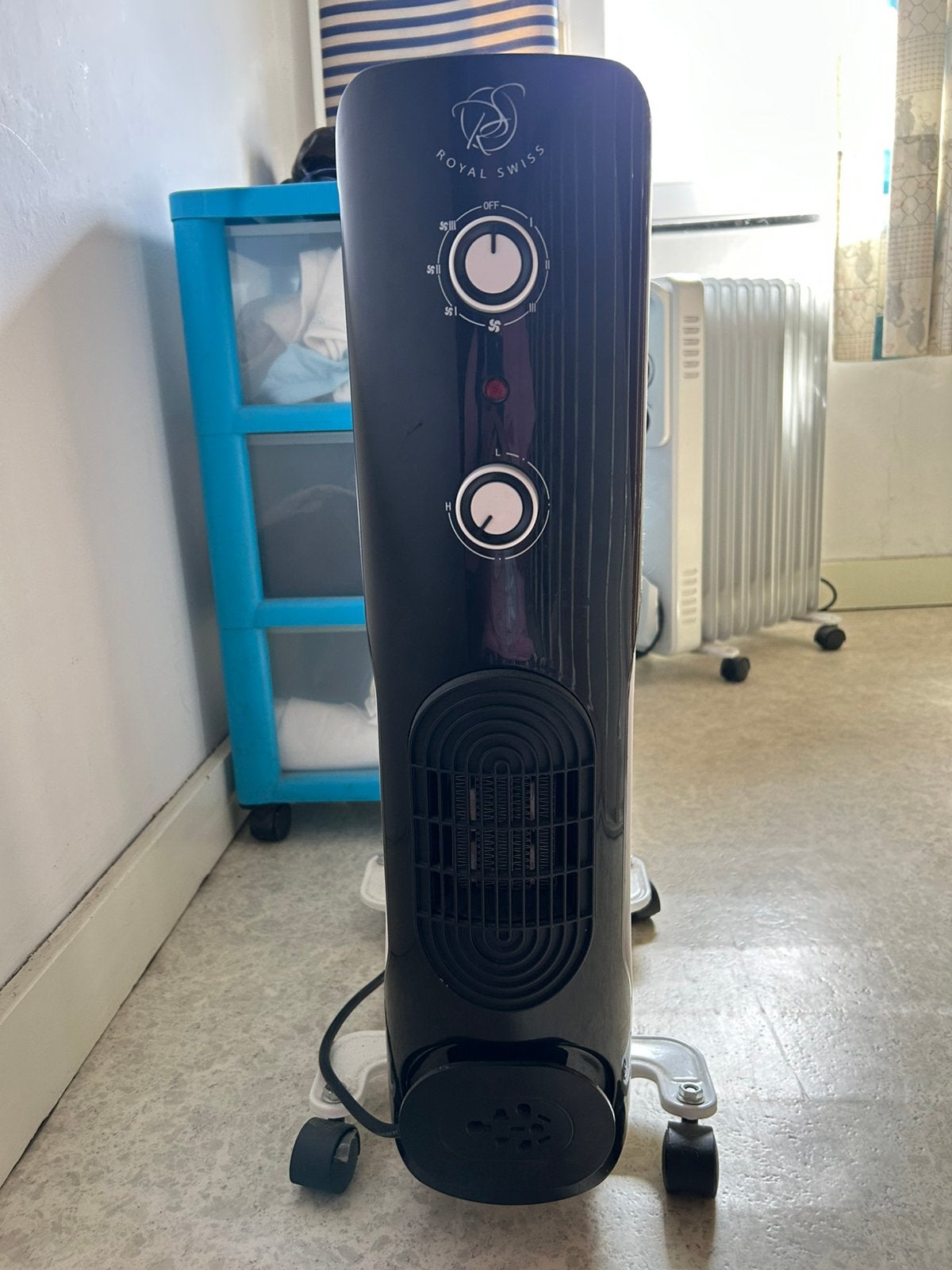 2 verwarmingstoestellen van Royal Swiss en Sencys, Enlèvement, Comme neuf, 800 watts ou plus, Radiateur