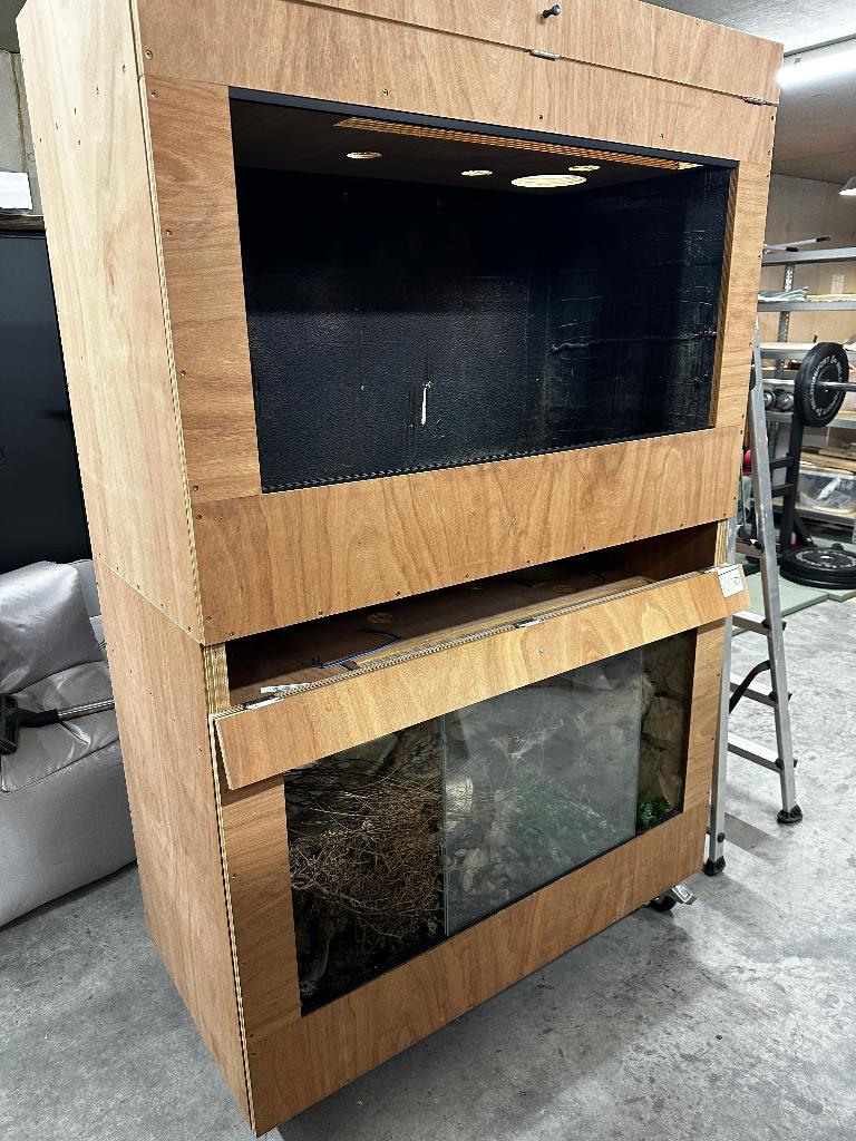 12 Kwaliteits Terrariums Verschillende Maten, Ophalen, Zo goed als nieuw, Terrarium of Paludarium