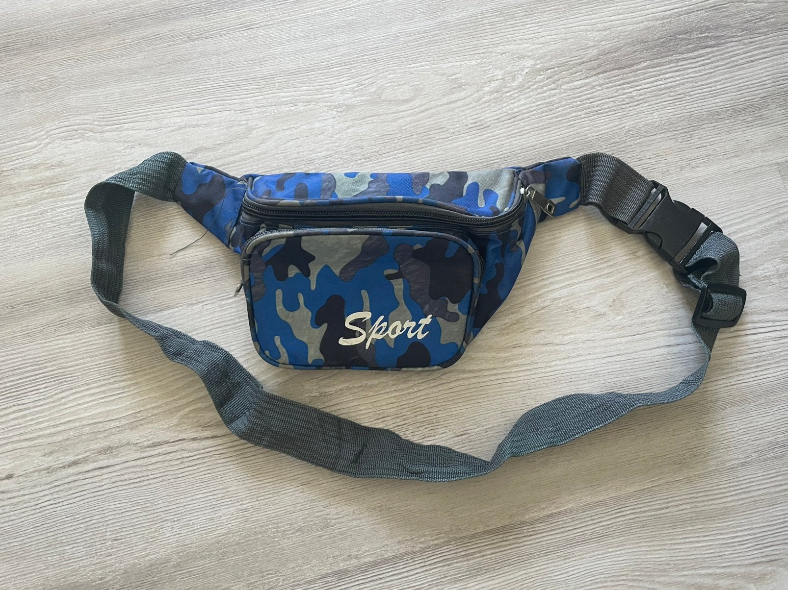 Heuptasje, Ophalen, Gebruikt, Blauw