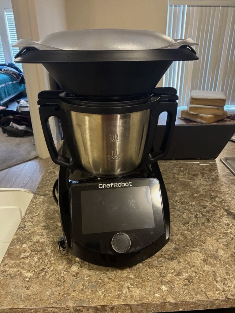 Chef Robot CR-7 full-size keukenmachine met 500W motor, Ophalen of Verzenden, Zo goed als nieuw, Onbekend, Overige typen