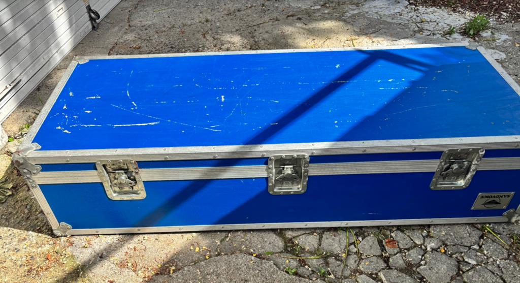 SANDVOICE pro flightcase van groot formaat, Ophalen, Zo goed als nieuw, Flightcase