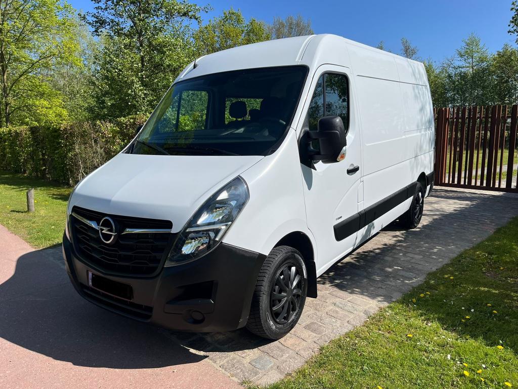 Opel Movano 2.3 CDTi lichte vracht / 131.135 km / 7 ztpl, Auto's, Stof, 4 cilinders, 2500 kg, 2280 kg