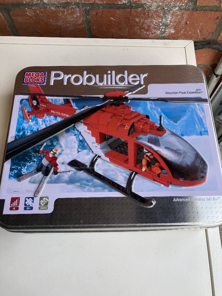 Megabloks probuilder mountain peak expedition helikopter, Enlèvement ou Envoi, Comme neuf, Megabloks