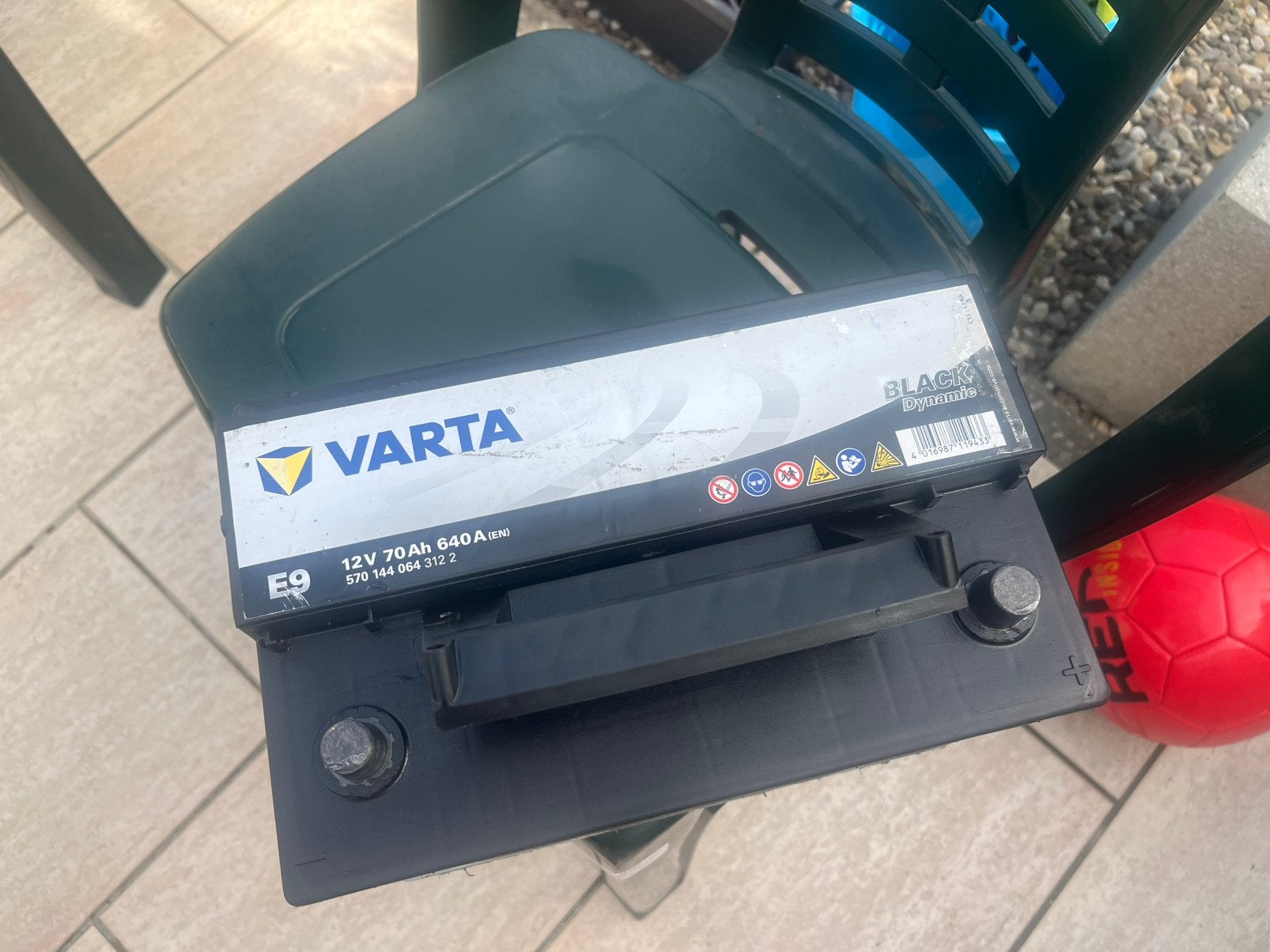 Varta 70Ah 640A batterij, Auto-onderdelen