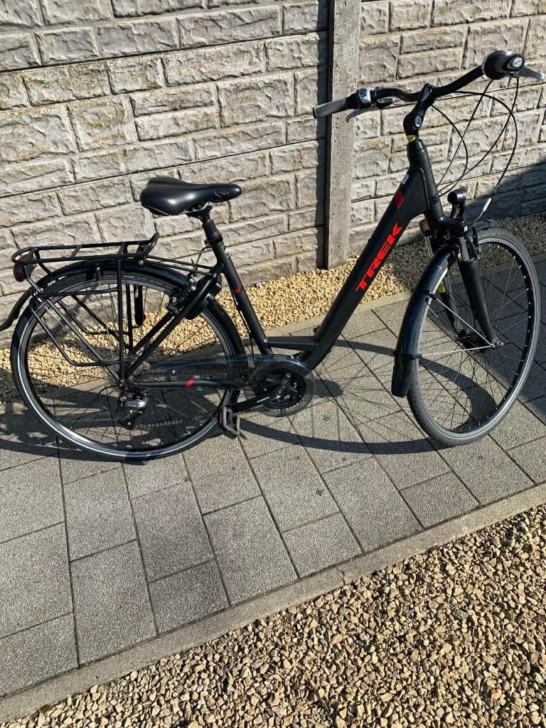 Damesfiets TREK T80, Fietsen en Brommers, Ophalen, Zo goed als nieuw, Versnellingen