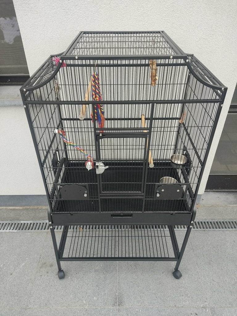 Keddoc Vogelkooi (agapornide, papegaaien, ...) - Florida, Dieren en Toebehoren, Ophalen, Zo goed als nieuw, Aluminium, Vogelkooi