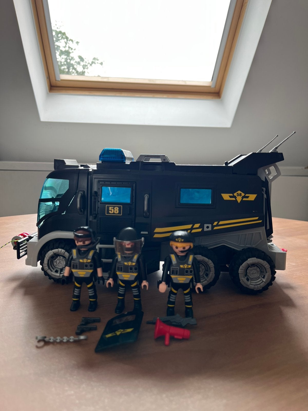 Playmobil politie speelgoed, Hobby en Vrije tijd, Ophalen of Verzenden, Zo goed als nieuw, Auto
