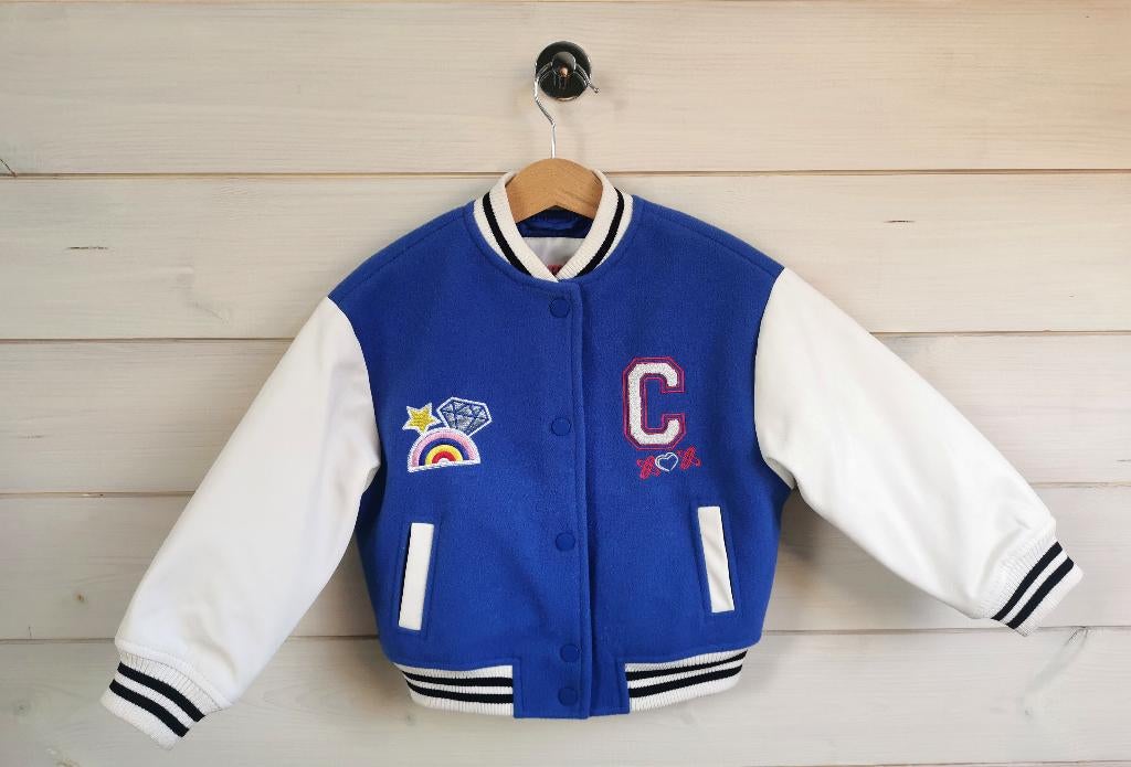 Bomber jack jasje Camille maatje 110, Kinderen en Baby's, Kinderkleding | Maat 110, Jongen of Meisje, Ophalen of Verzenden, Zo goed als nieuw