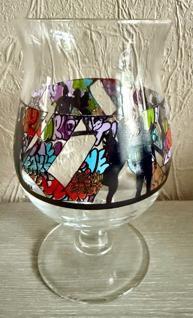 Duvel - glas - I am Fake (gouden editie), Enlèvement, Comme neuf, Verre à bière