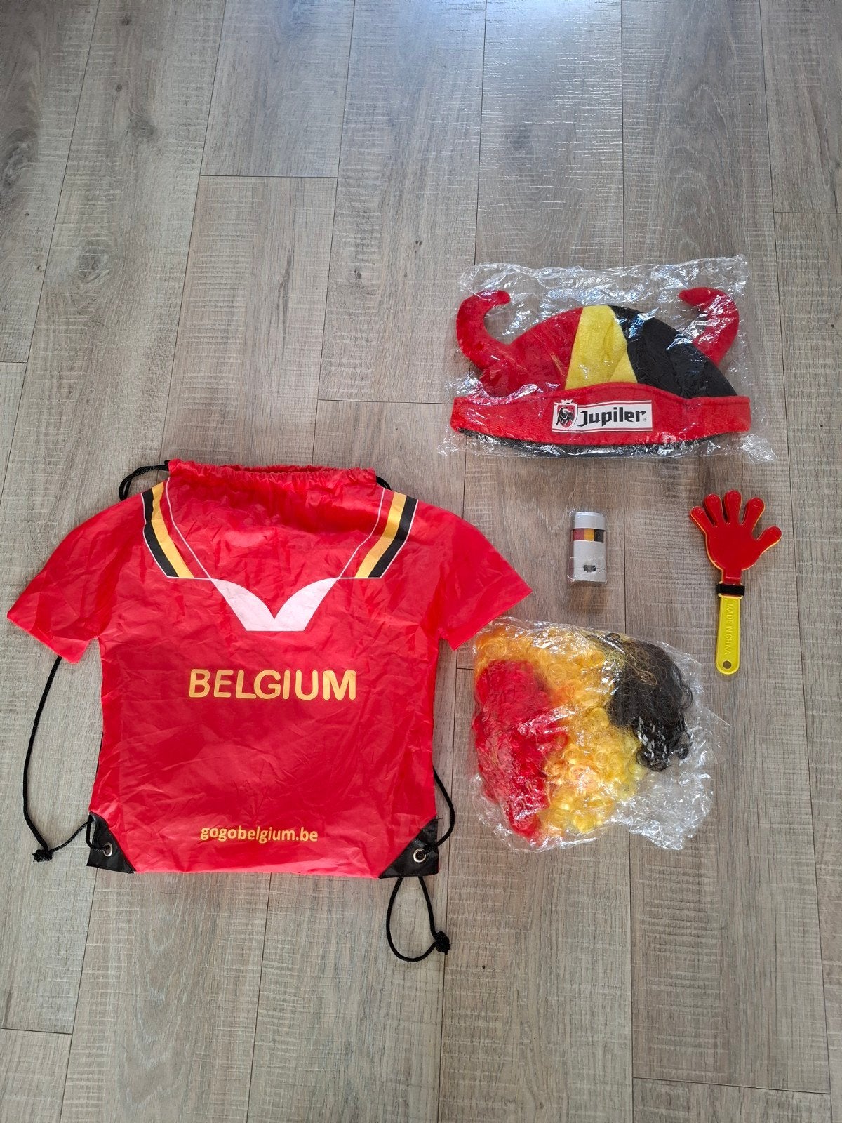 Supporterset Rode Duivels, Ophalen, Nieuw