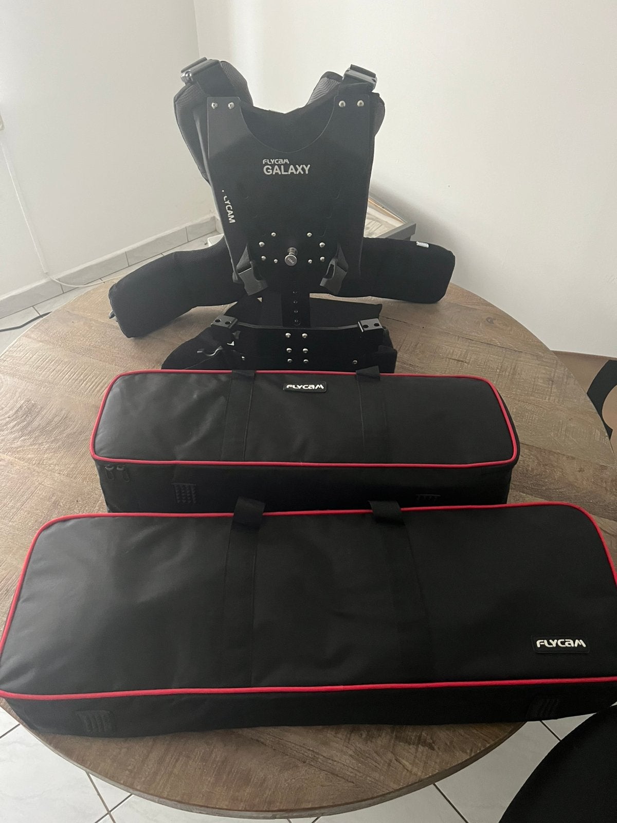 Flycam Galaxy+Redking—Steadicam—Uitstekende conditie, Audio, Tv en Foto, Ophalen, Zo goed als nieuw, Video