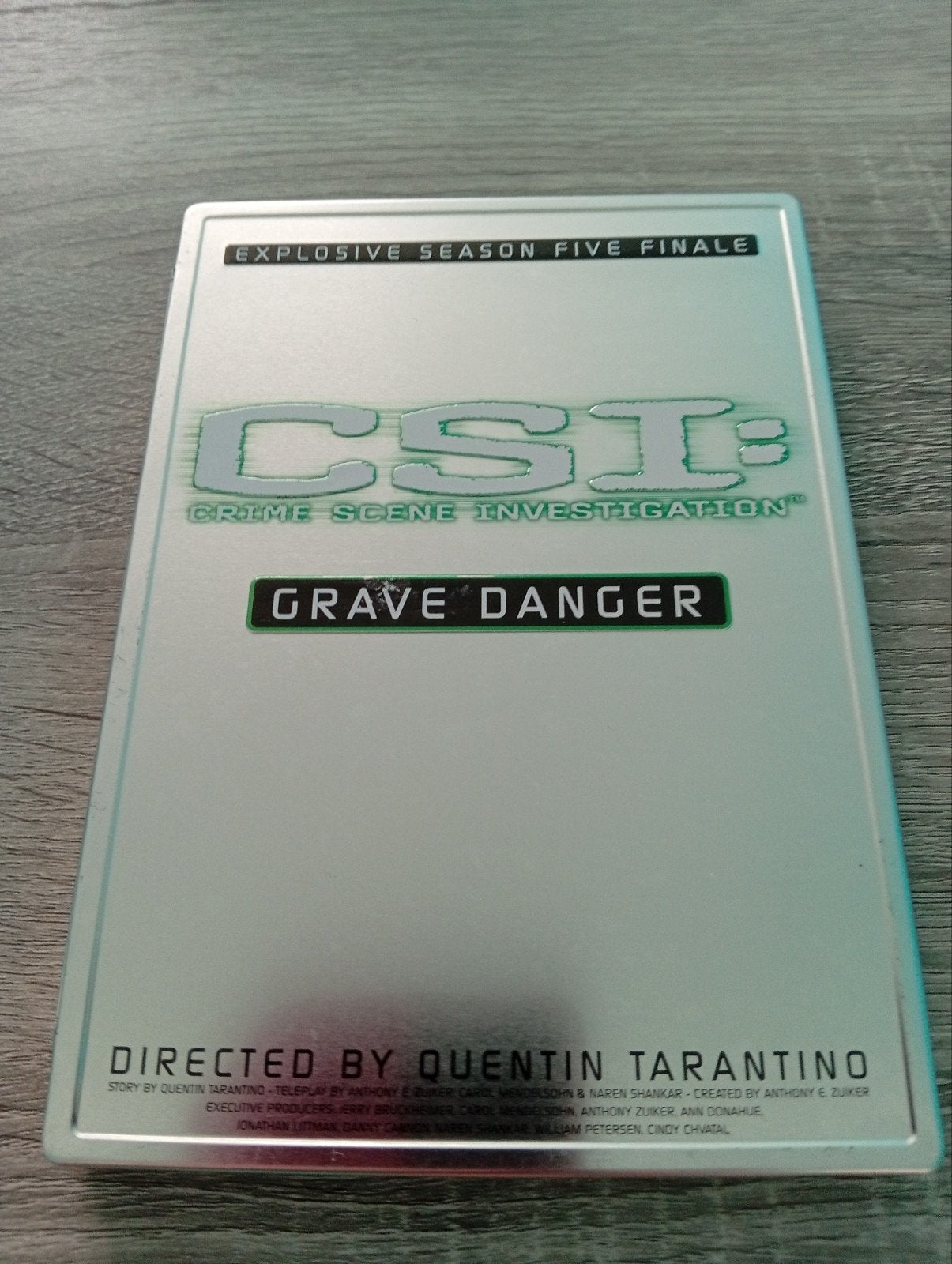 Csi Grave danger season 5 finale thriller dvd box tv serie, Cd's en Dvd's, Engels, Nederlands, Inclusief boekje, Ophalen of Verzenden