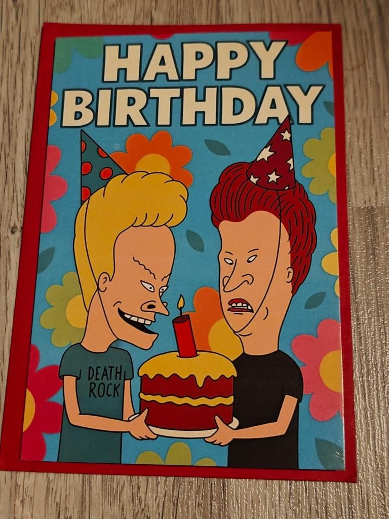 Beavis and Butt-Head Happy Birthday Card New, Verzenden, Nieuw