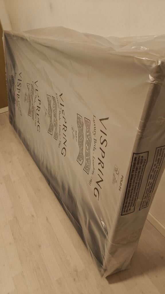 Vispring bedframe. Nieuwprijs 850€, Enlèvement ou Envoi, Tissu