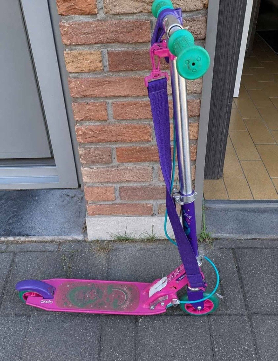 Deux trottinettes pour enfants à vendre - en état d'occasion, Vélos & Vélomoteurs, Enlèvement, Utilisé, Step simple, Oxelo (Decathlon)