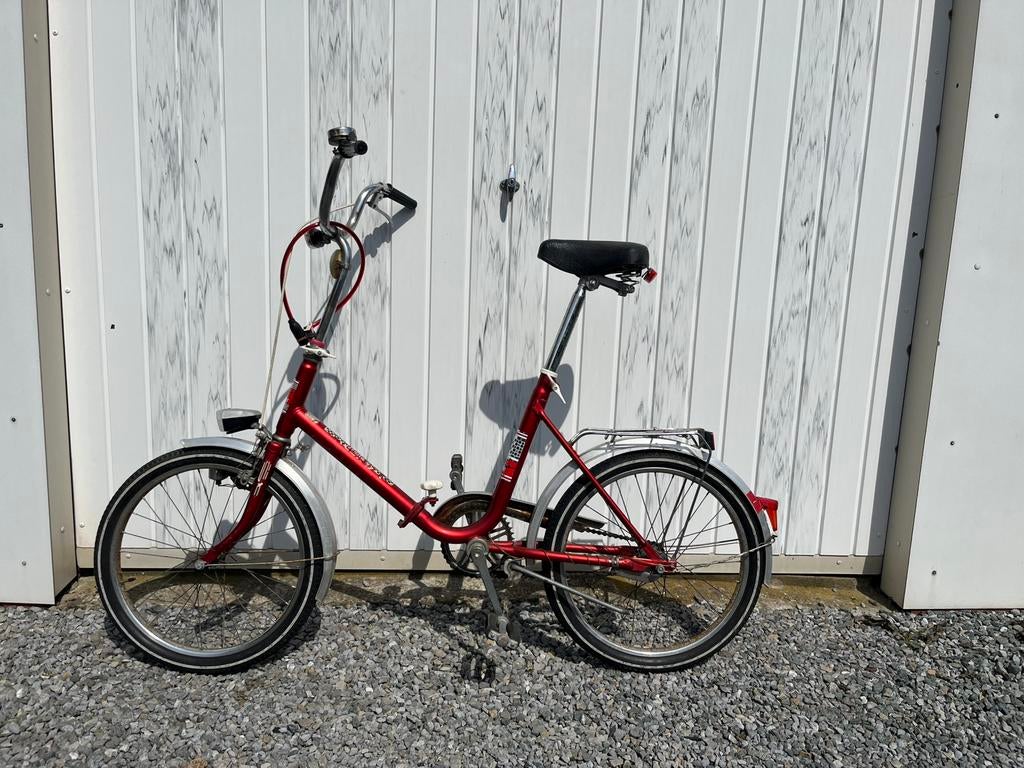 Mustang plooifiets vintage, Fietsen en Brommers, Fietsen | Vouwfietsen, Ophalen, Zo goed als nieuw