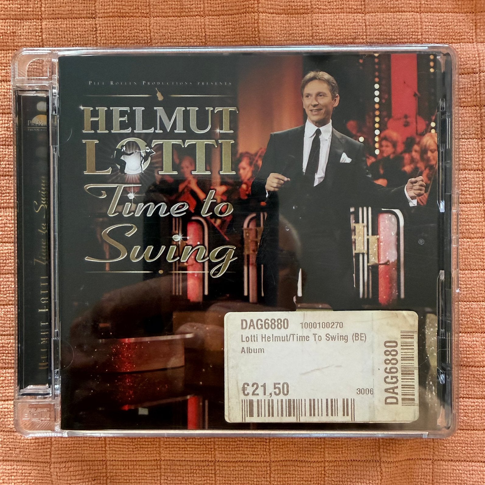 Cd Helmut Lotti, Enlèvement, Comme neuf