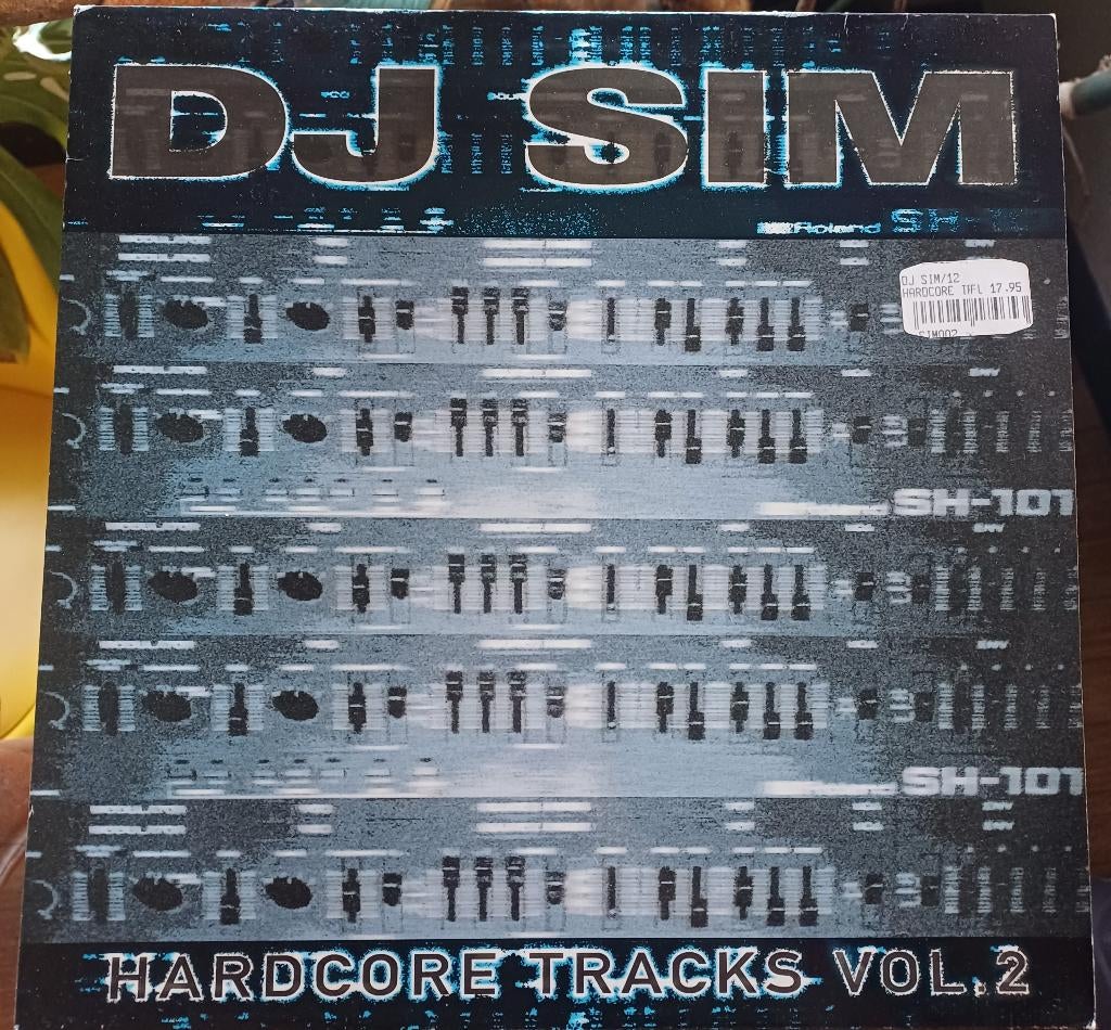 DJ Sim ‎– Hardcore Tracks Vol. 2 vinyl (1998), CD & DVD, Vinyles | Dance & House, 12 pouces, Enlèvement ou Envoi, 1990 - 1999