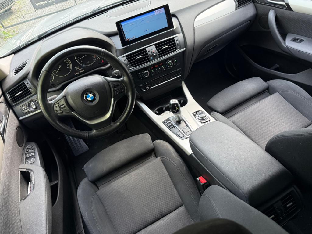 BMW X3 3.0D - 260PK - Automaat Xenon Cam Carplay 2013 Export, Automaat, Euro 5, 2993 cc, Parkeersensor