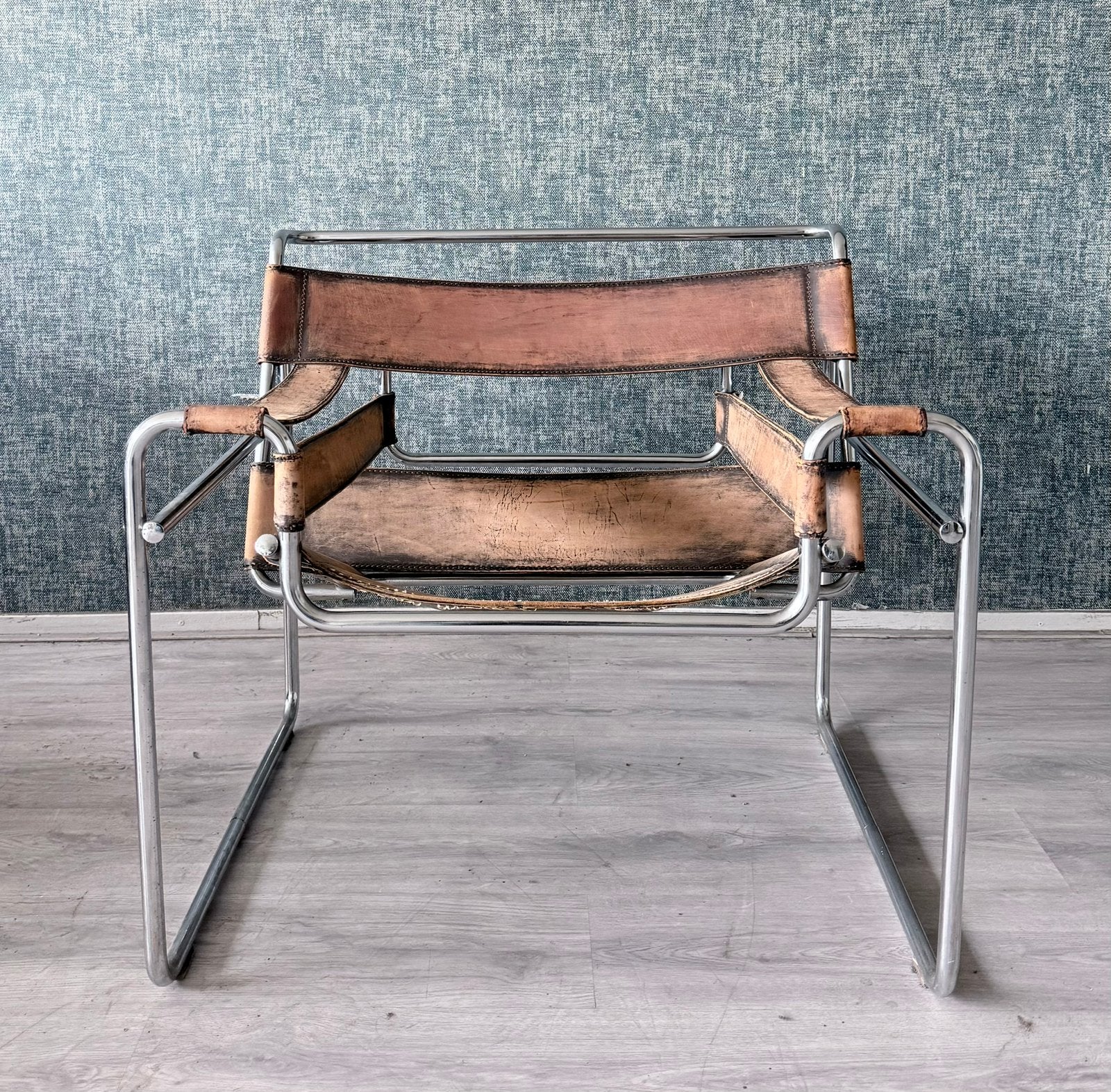 Vintage Marcel Breuer, Wassily chair, Italy 1960s…, Enlèvement