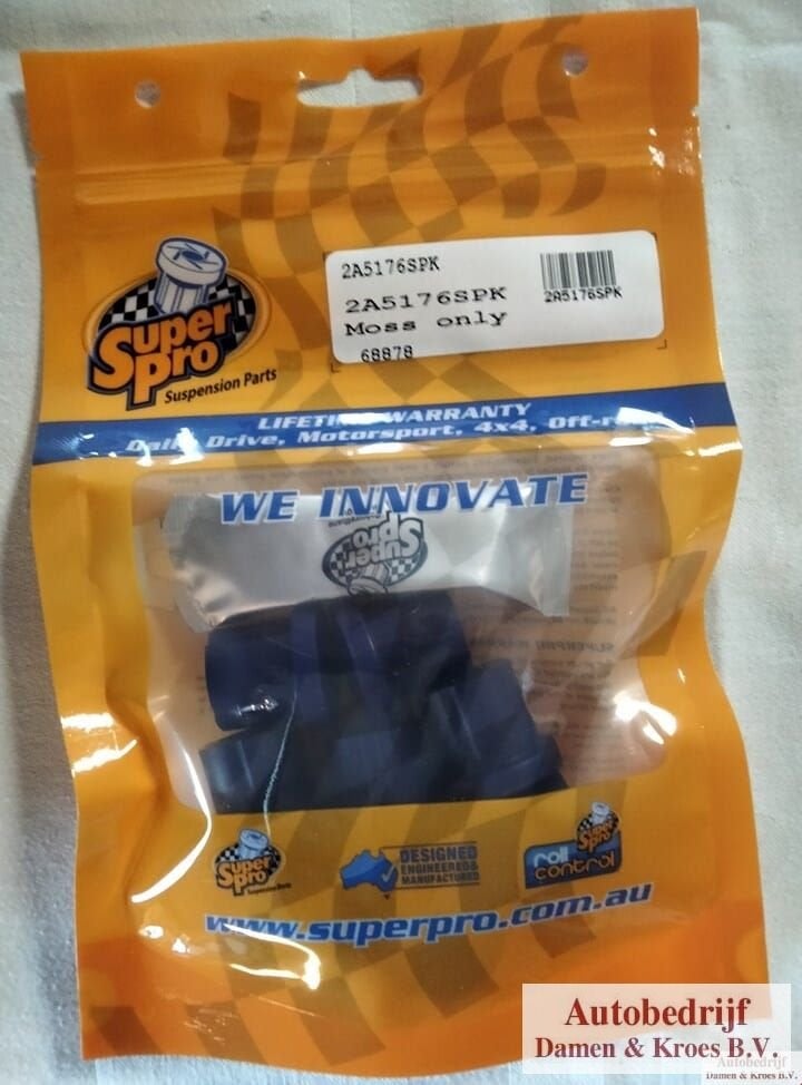 Bush Set, rear spring shackle, polyurethane 2A5176SPK, Neuf, -, -, MG