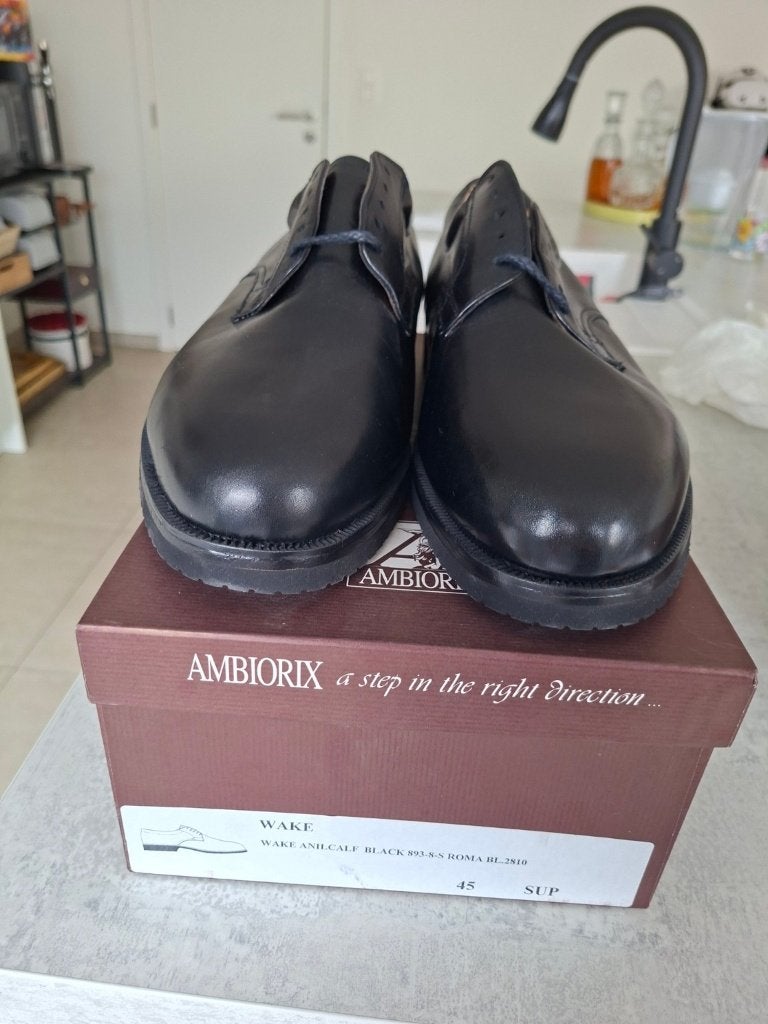 Nieuwe Ambiorix Wake Anilcalf Black – maat 45 – NOS, Kleding | Heren, Schoenen, Ophalen, Ambiorix, Zwart, Nieuw