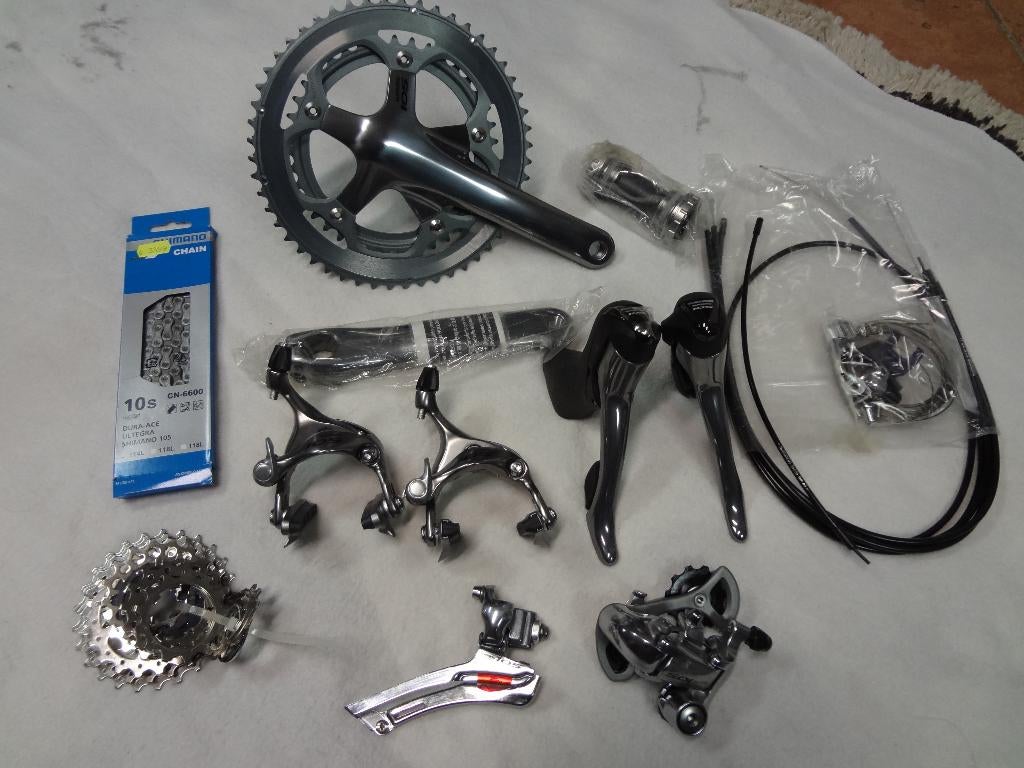 Nieuw Shimano 105 10 sp dubbel groep (1), Enlèvement ou Envoi, Neuf, Autres types