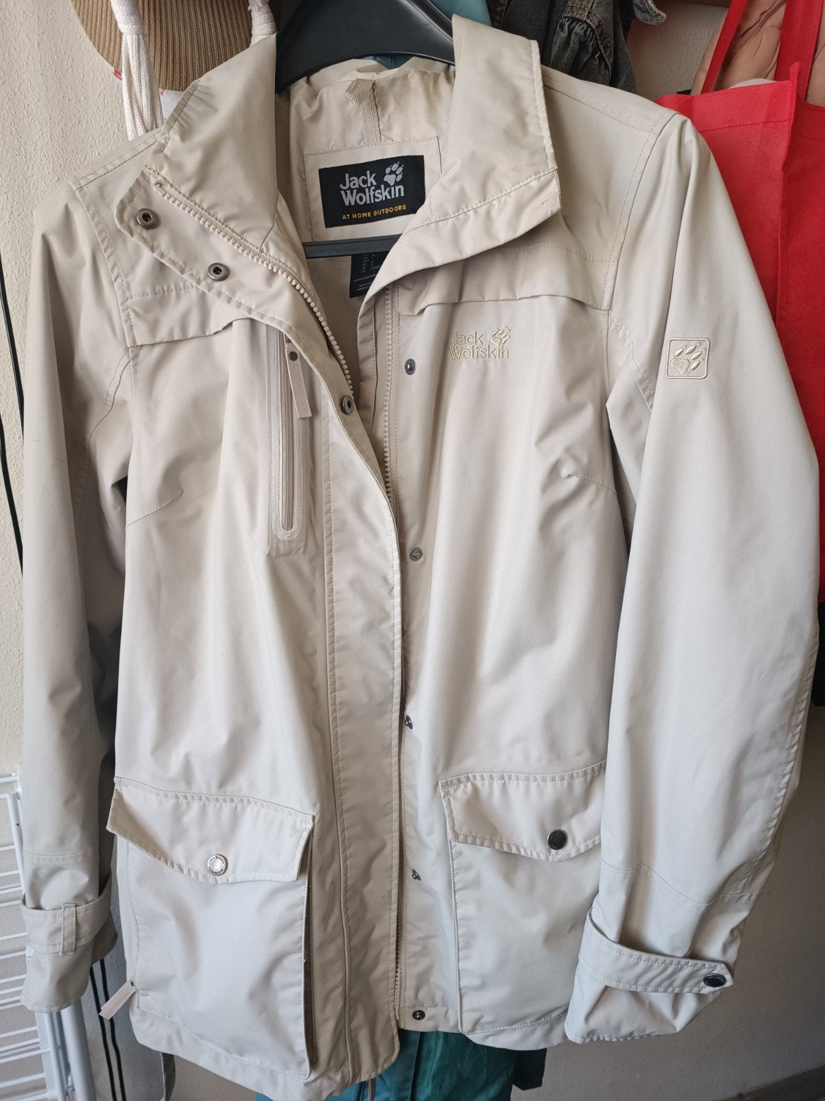 Jack Wolfskin dames M écru tussenjasje herfst voorja, Kleding | Dames, Jasjes, Kostuums en Pakken, Maat 38/40 (M), Beige, Ophalen of Verzenden