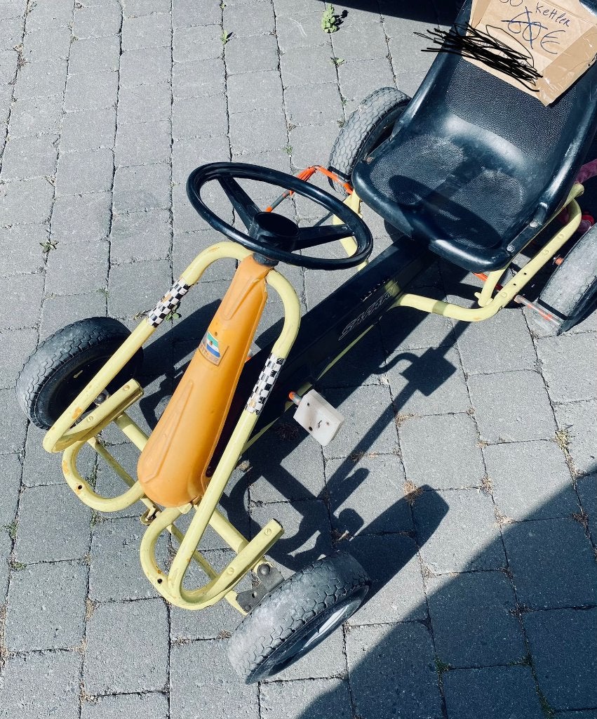 Panier à emporter rétro, Enfants & Bébés, Jouets | Extérieur | Véhicules & Draisiennes, Enlèvement, Utilisé, Véhicule à pédales