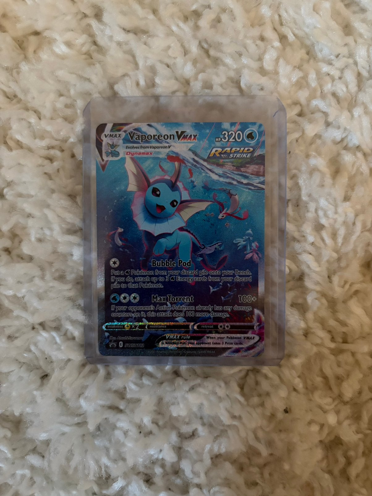Vaporeon Vmax, Verzenden, Nieuw, Losse kaart