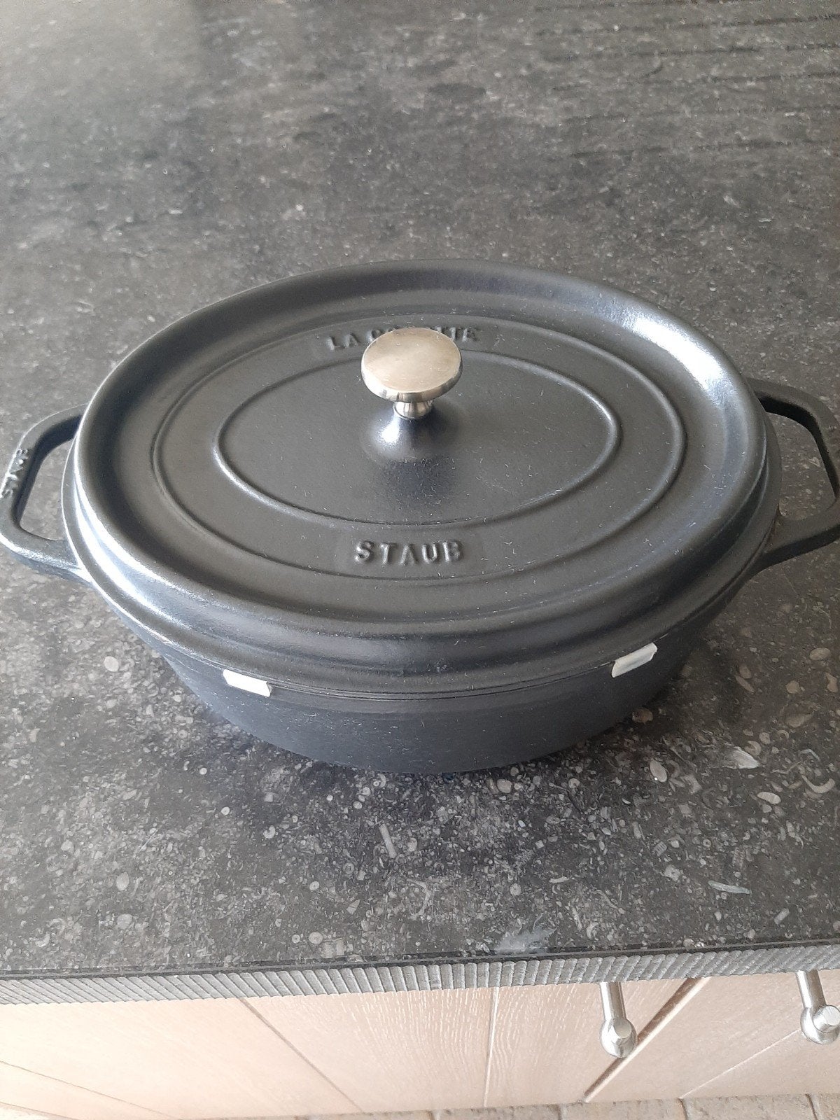 La Cocotte Staub. Gietijzer. 30 cm., Ophalen