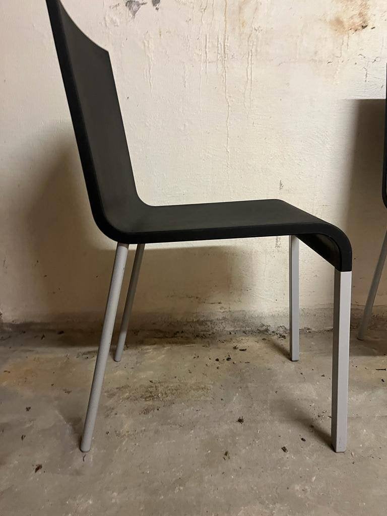 8 x vitra .03, Huis en Inrichting, Ophalen, Gebruikt, Zwart, Overige materialen