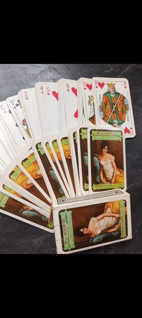 Jeu de cartes vintage Juliette Recamier, Enlèvement, Utilisé