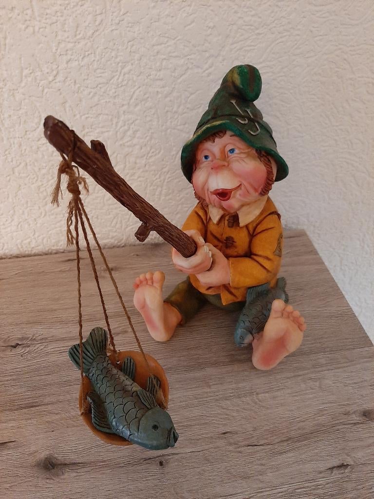 laven efteling Latei de visser, Verzamelen, Efteling, Zo goed als nieuw, Beeldje of Poppetje, Ophalen of Verzenden