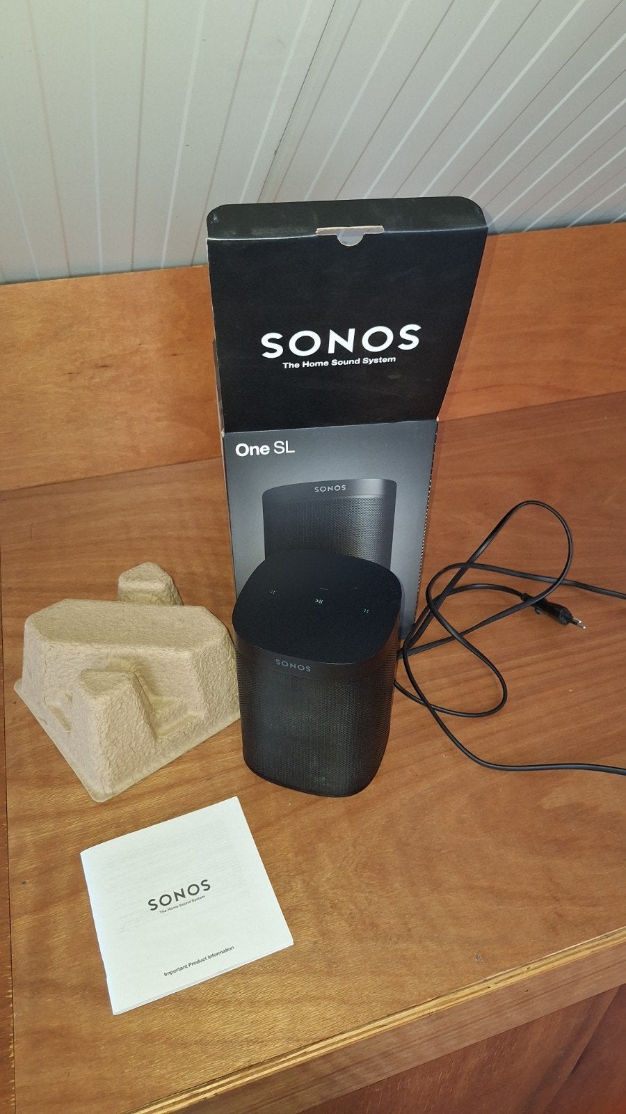 Sonos One SL, Audio, Tv en Foto, Bluetooth, Ophalen of Verzenden, Zo goed als nieuw, Sonos