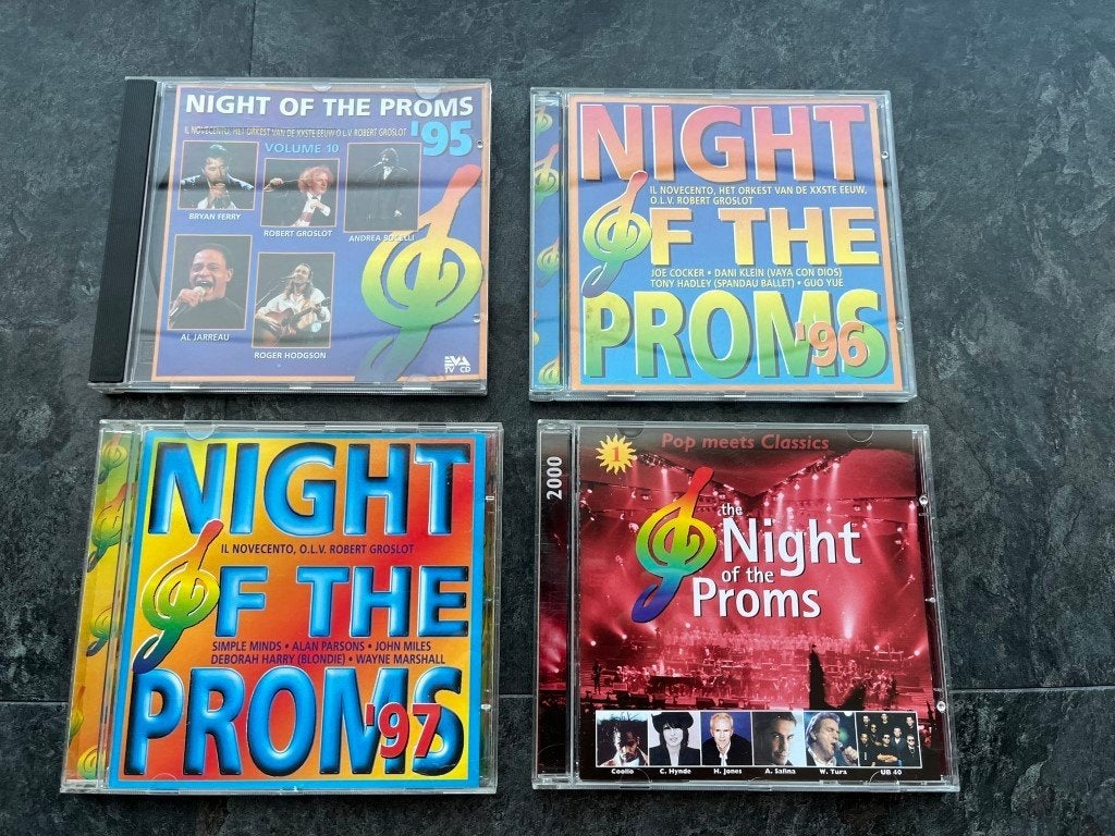 4 CDs Night of the Proms 1995 - 1996 - 1997 - 2000, Enlèvement ou Envoi