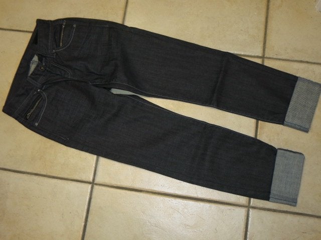 Een unieke jeansbroek, maat 146, als nieuw, Kinderen en Baby's, Kinderkleding | Maat 146, Ophalen, Zo goed als nieuw, Broek