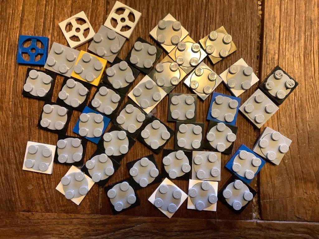 Lego turntables 42 stuks / 499-7, Ophalen of Verzenden, Gebruikt, Losse stenen, Lego