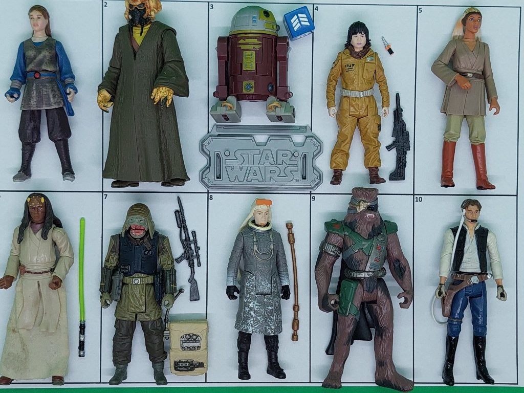 Star Wars figuren 3.75, Collections, Star Wars, Enlèvement ou Envoi, Utilisé, Figurine
