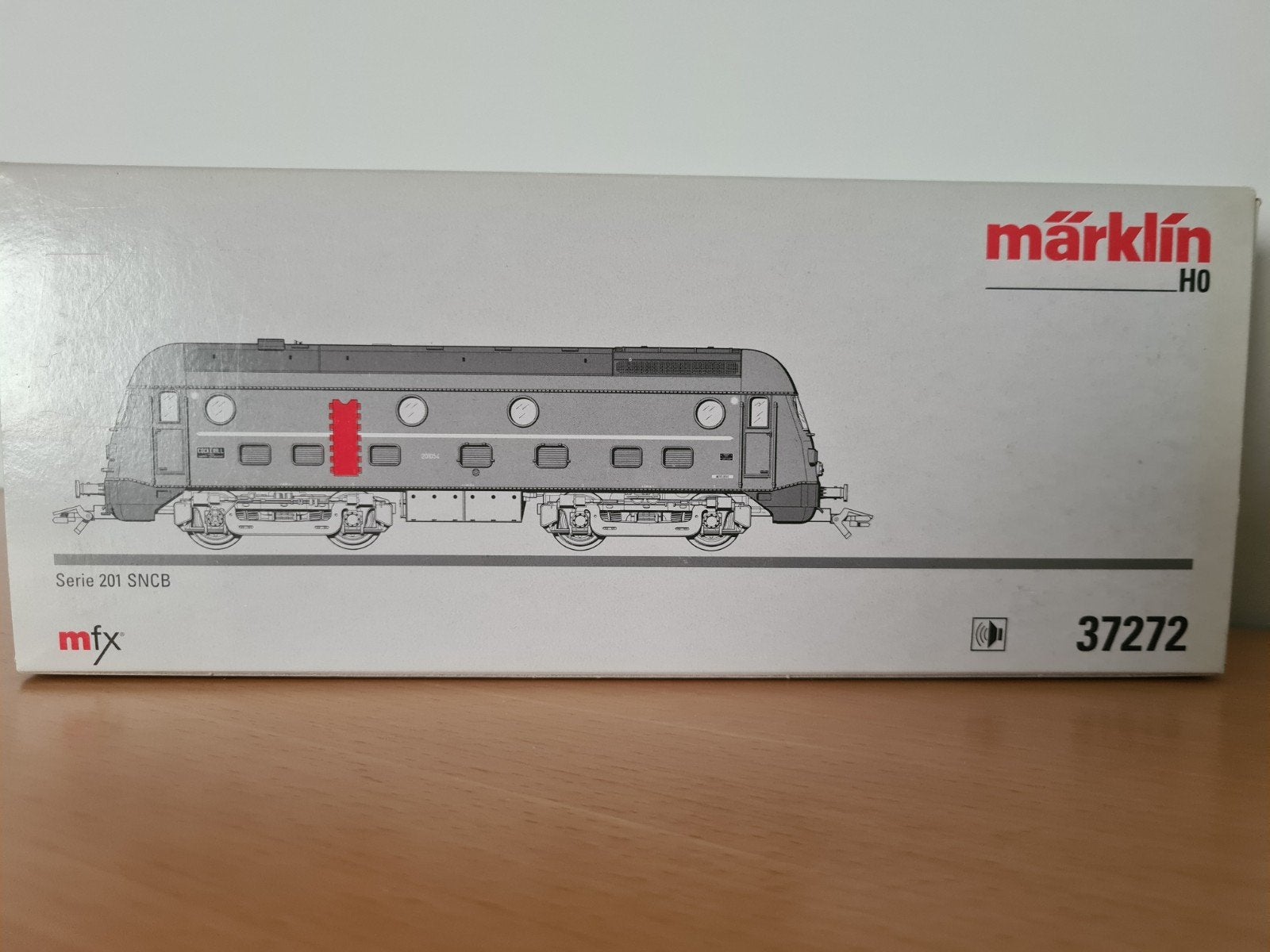 Märklin 37272 NMBS SNCB reeks 201 Mfx nieuw, Hobby en Vrije tijd, Modeltreinen | H0, Nieuw, Locomotief, Wisselstroom, Märklin