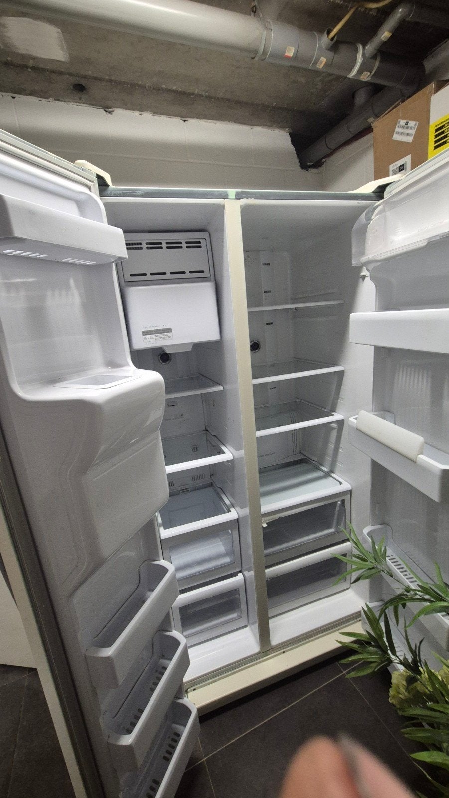 samsung Amerikaanse frigo, Ophalen
