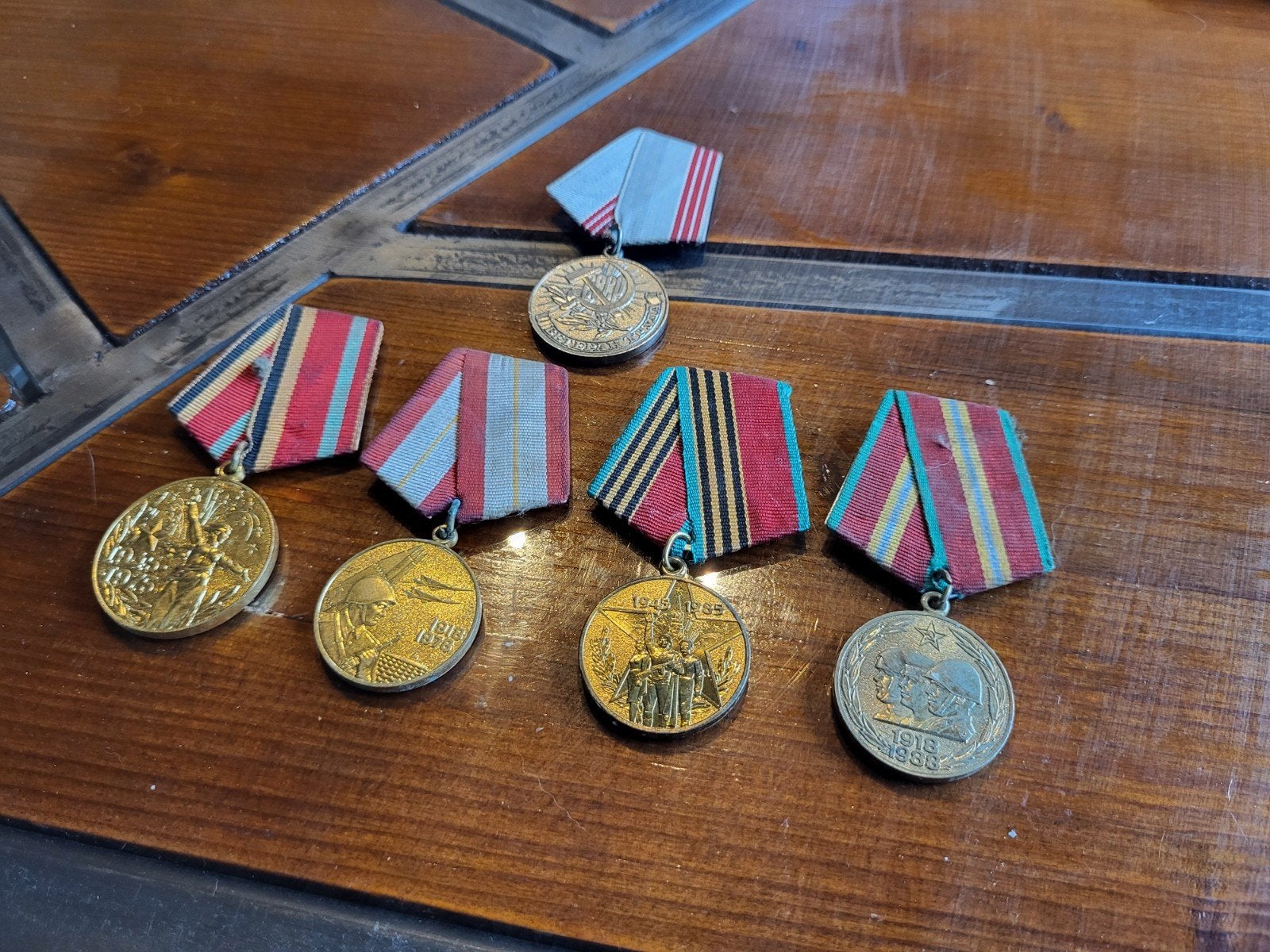 Lot 5 médailles commémorative, Russie Période Guerre Froide, Collections, Objets militaires | Général, Envoi