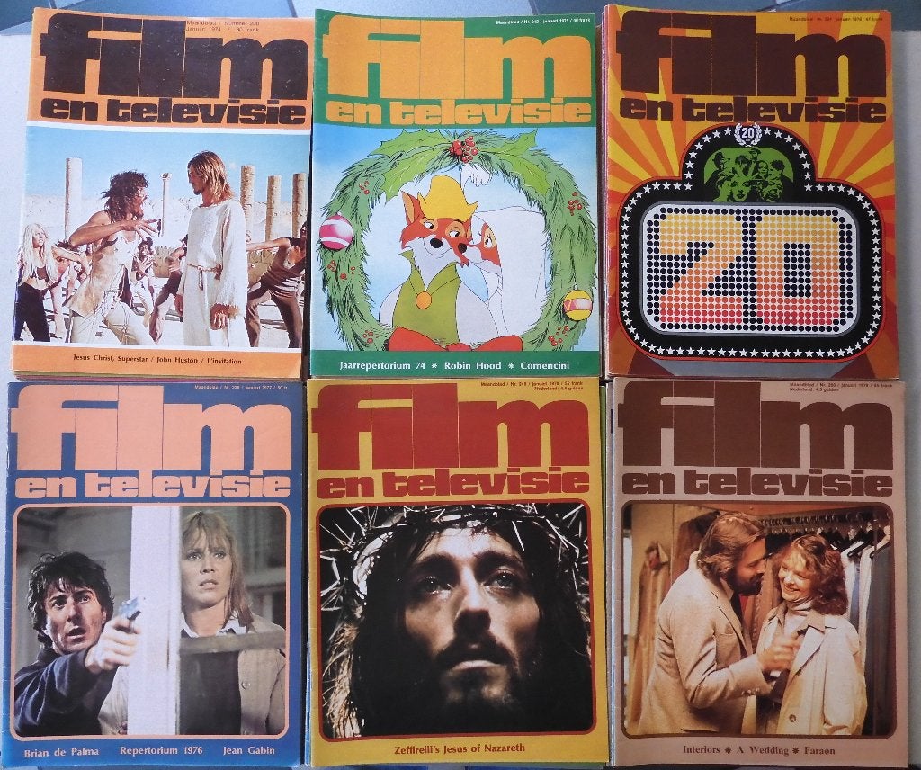 10 jaar televisie en film - 1974 tot 1983 - Maandblad, Ophalen of Verzenden, Gebruikt, Film, Overige typen