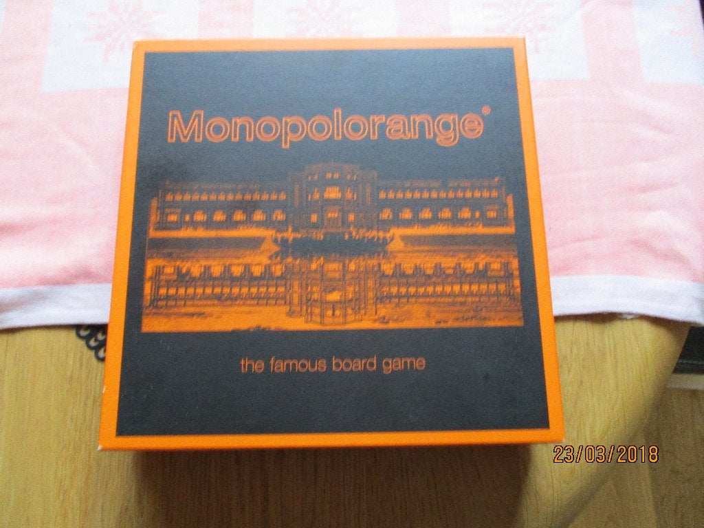 jeu de plateau  Monopoly Orange Monopolorange Monopolorange, 1 ou 2 joueurs, Enlèvement ou Envoi, Neuf, Monopoly