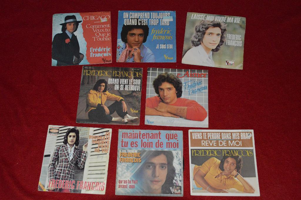 45y's uit de jaren '70 van Frédéric François, Ophalen of Verzenden, 1970 - 1979, Zo goed als nieuw