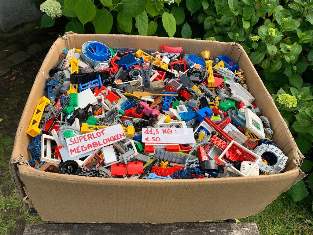 MEGABLOKS: SUPERLOT 11.5 KG, Kinderen en Baby's, Speelgoed | Bouwstenen, Gebruikt, Megabloks, Ophalen of Verzenden