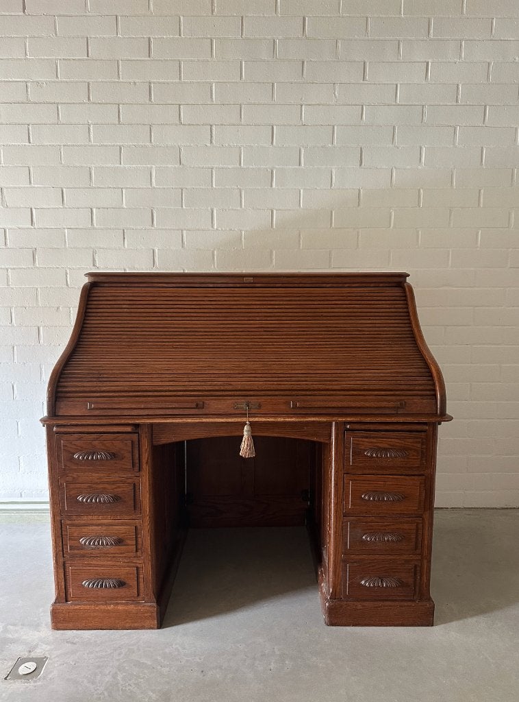 Bureau à volets américain ancien — De Bruyn Frères Antwerp, Enlèvement