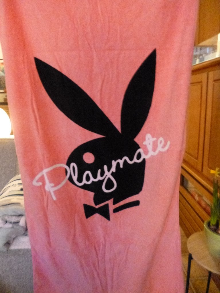 Handdoek playboy, Maison & Meubles, Salle de bain | Linge de bain & Accessoires, Enlèvement ou Envoi, Serviette
