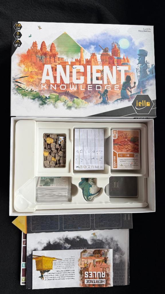Ancient Knowledge + uitbreiding, Hobby en Vrije tijd, Ophalen, Zo goed als nieuw